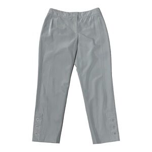 Peace of Cloth Light Gray Cropped Pants Size 4